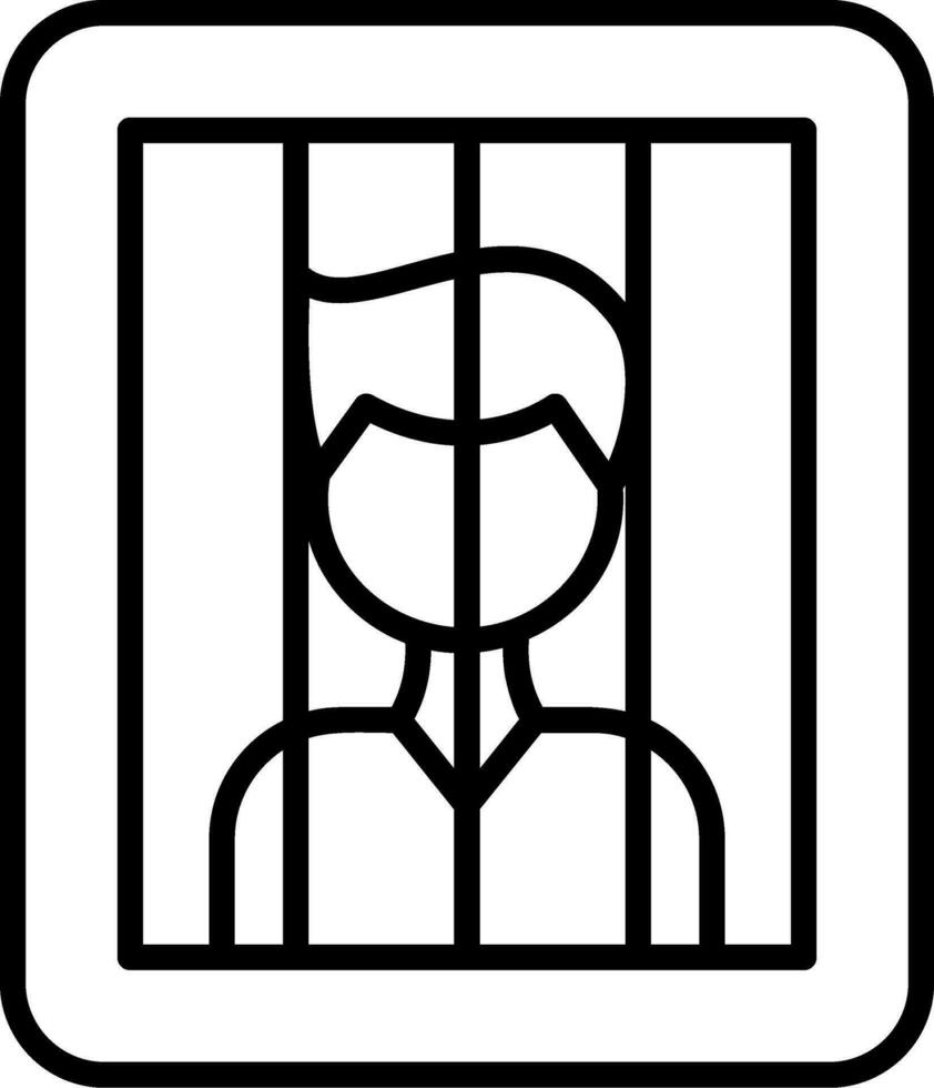 Symbol für Gefangenenvektor vektor