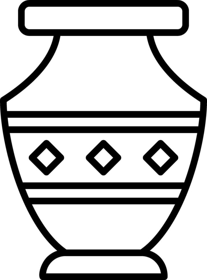 Vase-Vektor-Symbol vektor