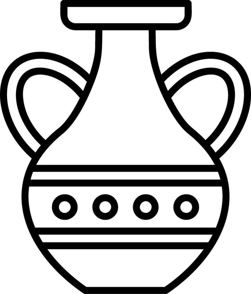 Vase-Vektor-Symbol vektor