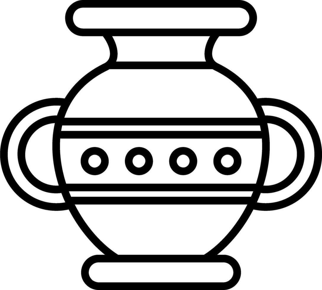 Vase-Vektor-Symbol vektor