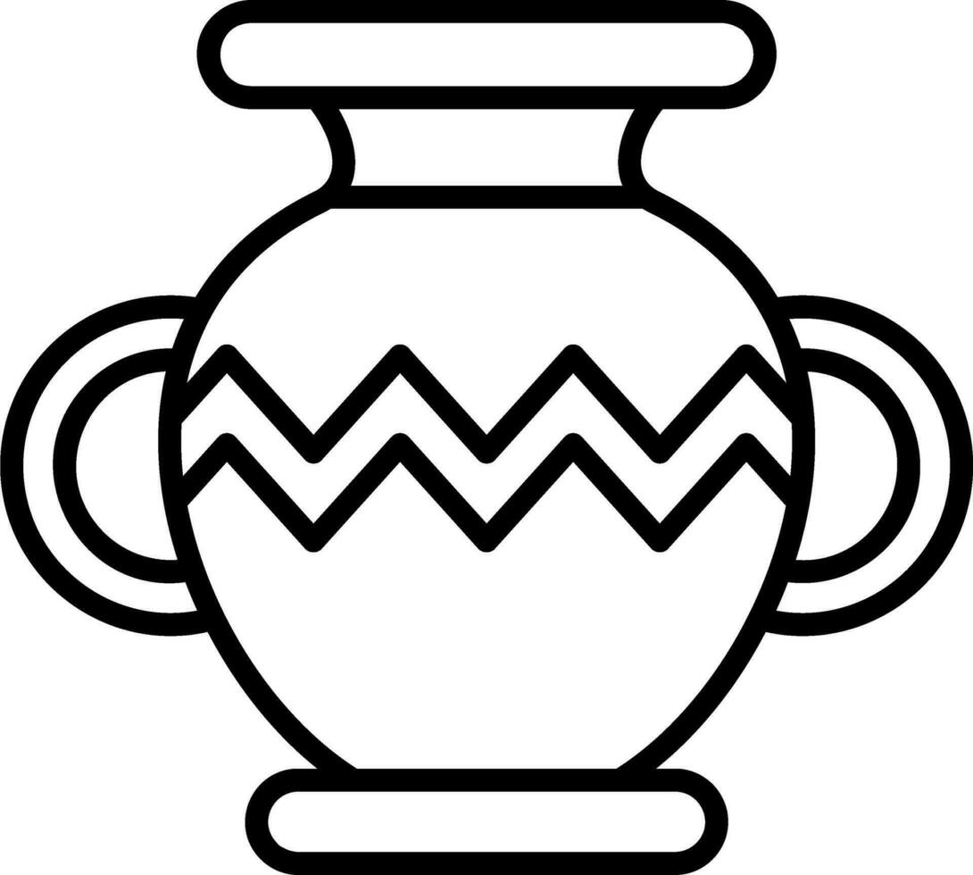 Vase-Vektor-Symbol vektor