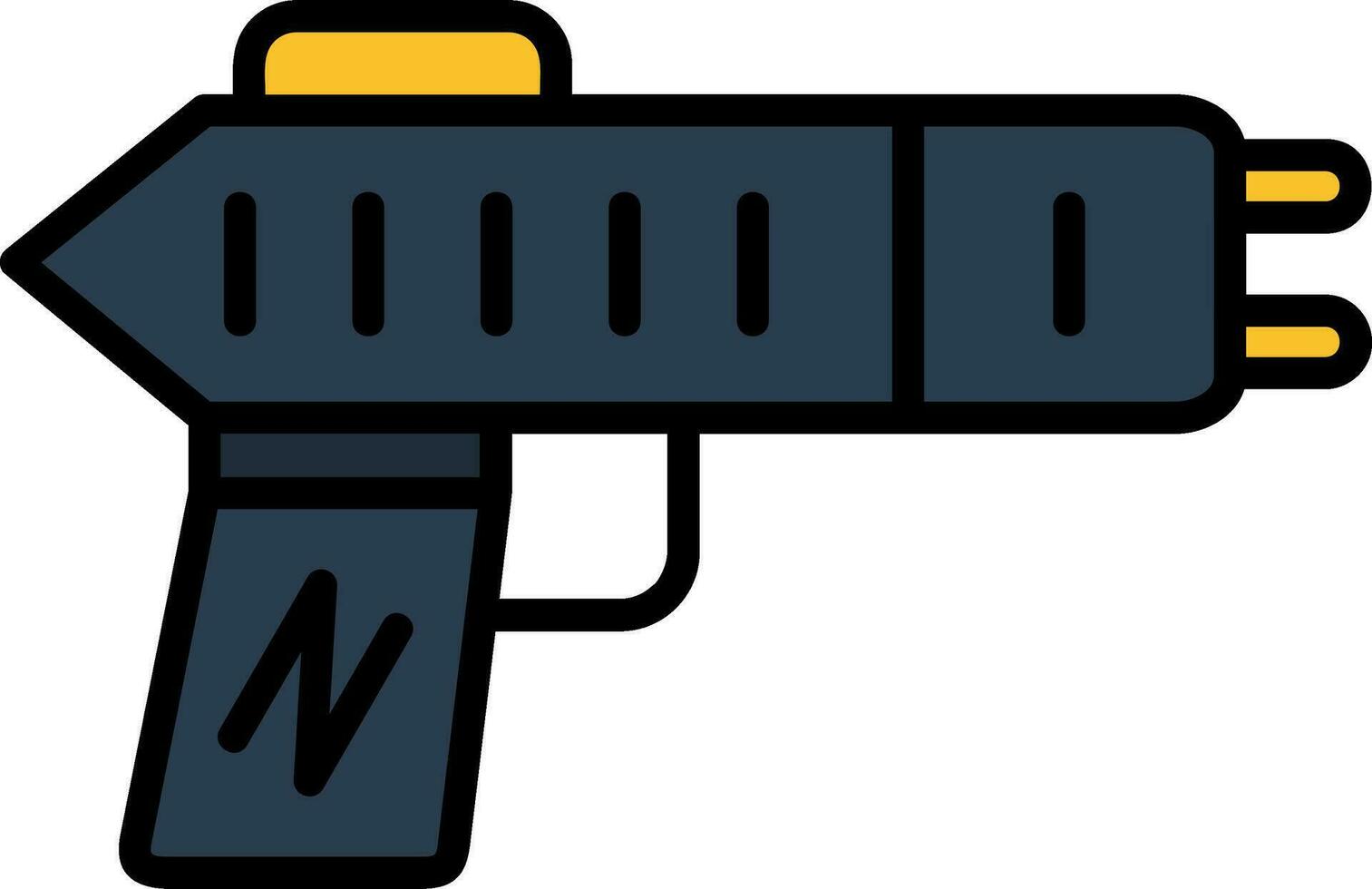 betäuben Gewehr Vektor Symbol