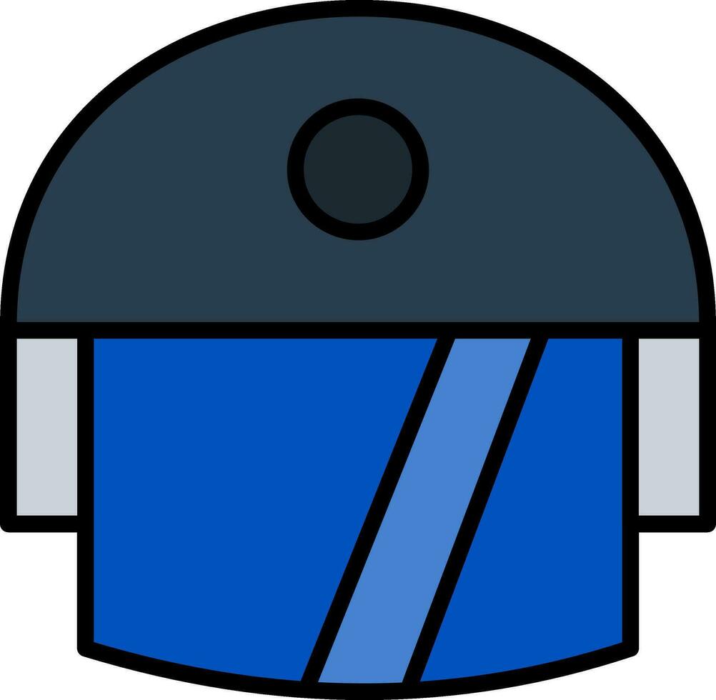 Helm-Vektor-Symbol vektor