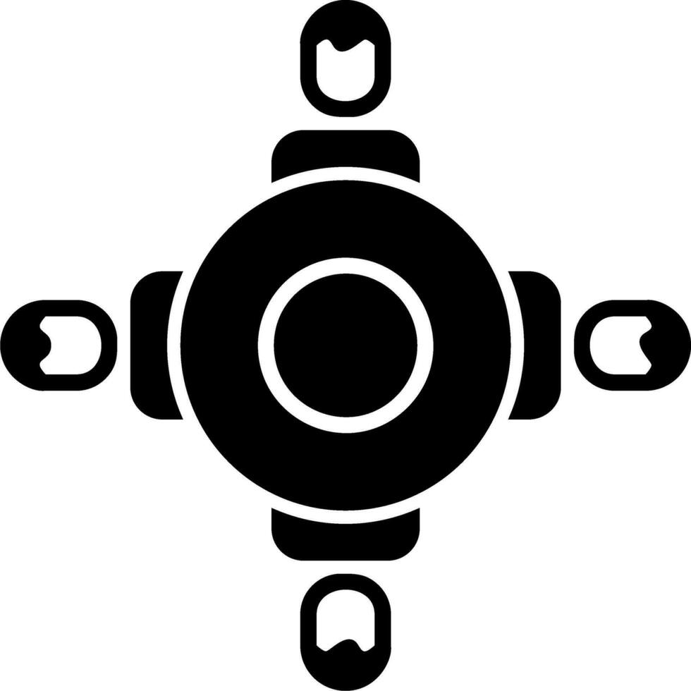 Uneinigkeit Vektor Symbol