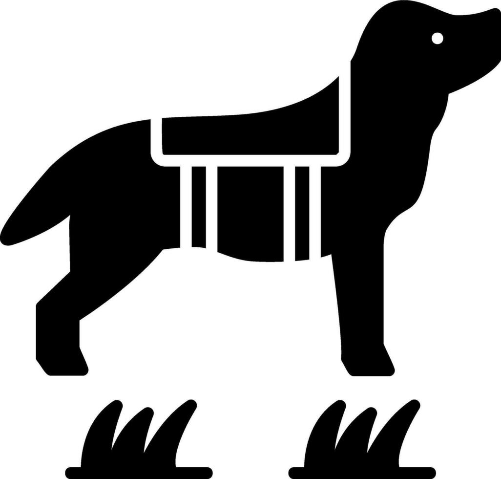 Polizei Hund Vektor Symbol