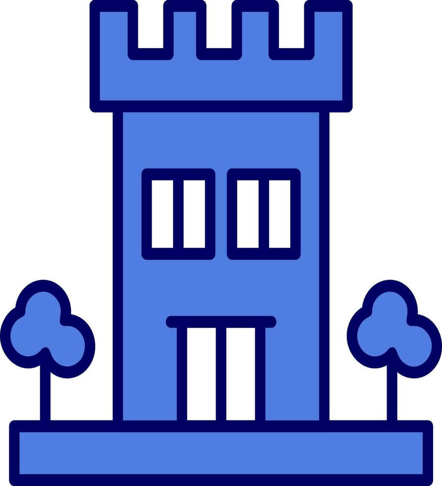 Turm-Vektor-Symbol vektor