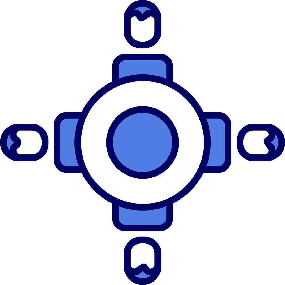 Uneinigkeit Vektor Symbol