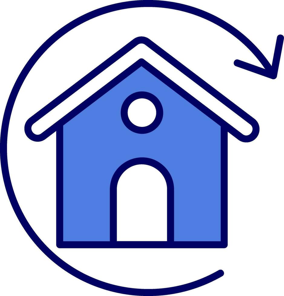 Symbol für Hypothekenvektor vektor