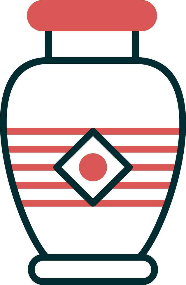 Vase-Vektor-Symbol vektor