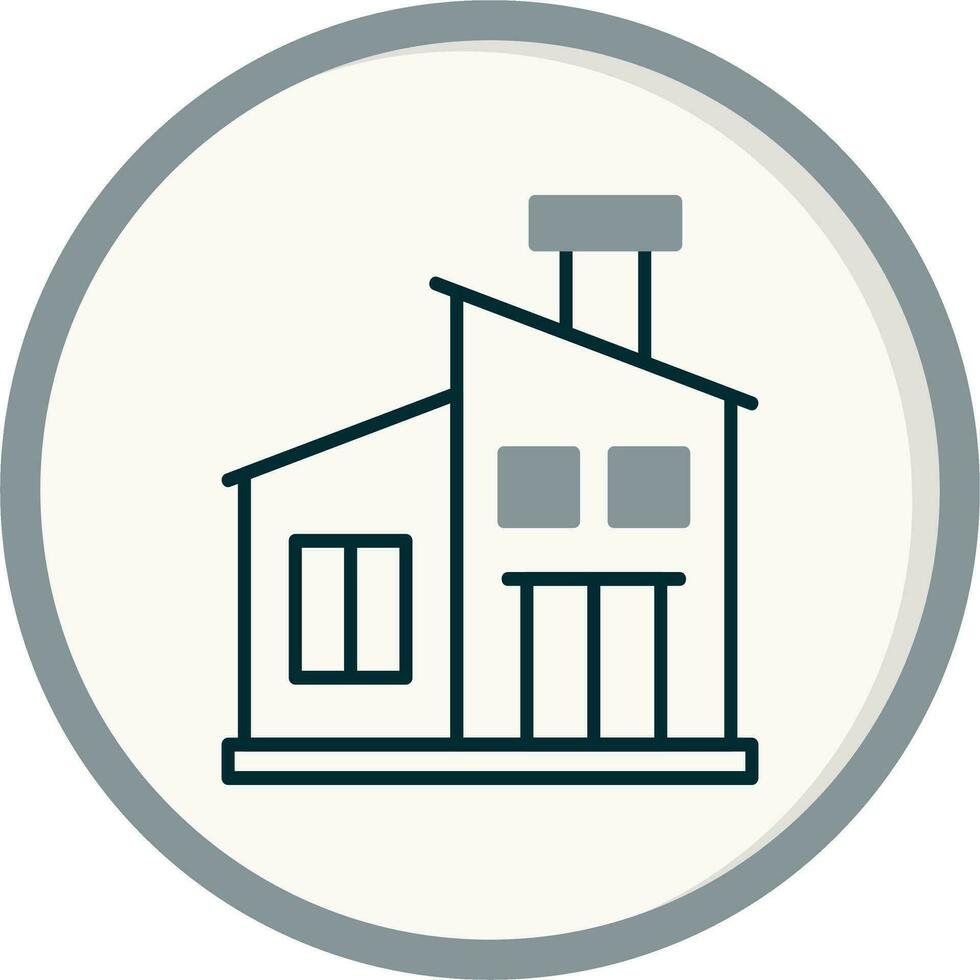 modern Haus Vektor Symbol