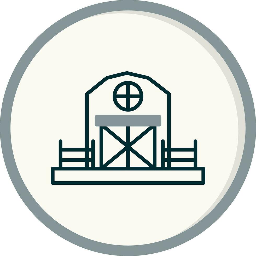 Kuhstall Vektor Symbol