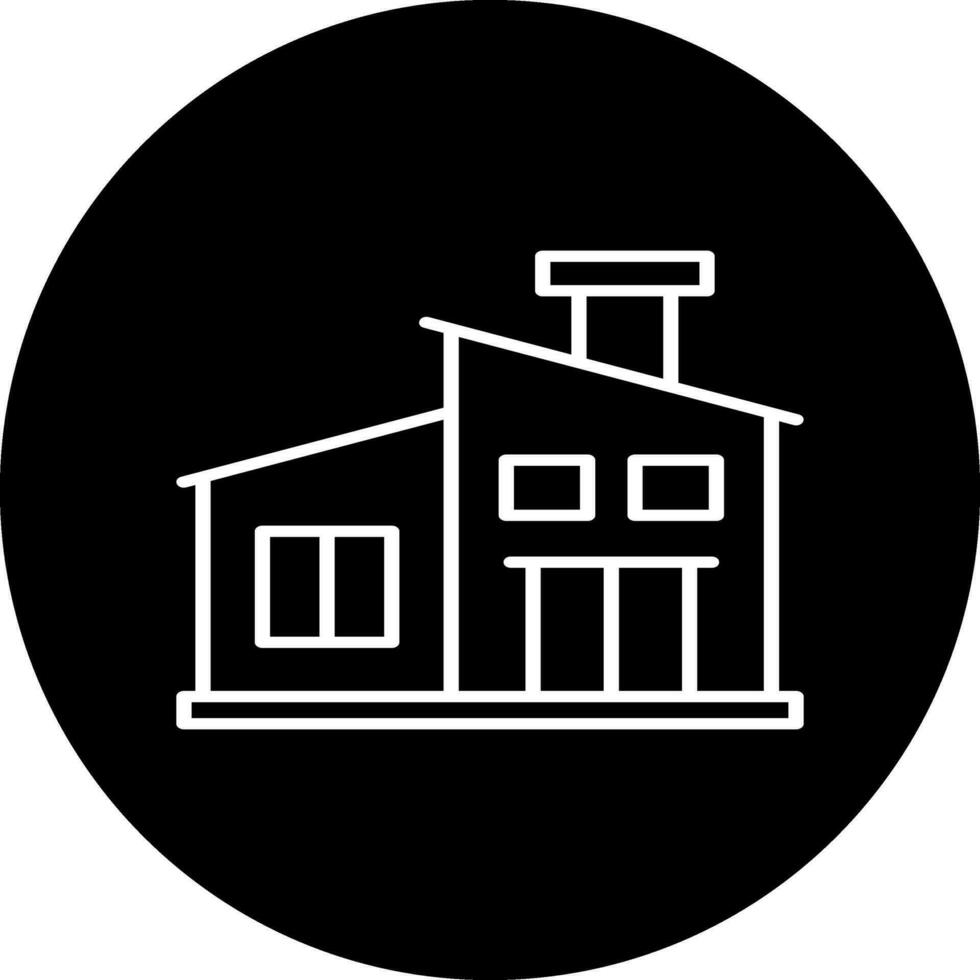 modern hus vektor ikon