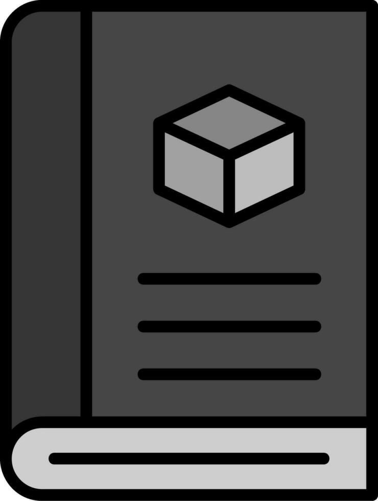 huvudbok vektor ikon
