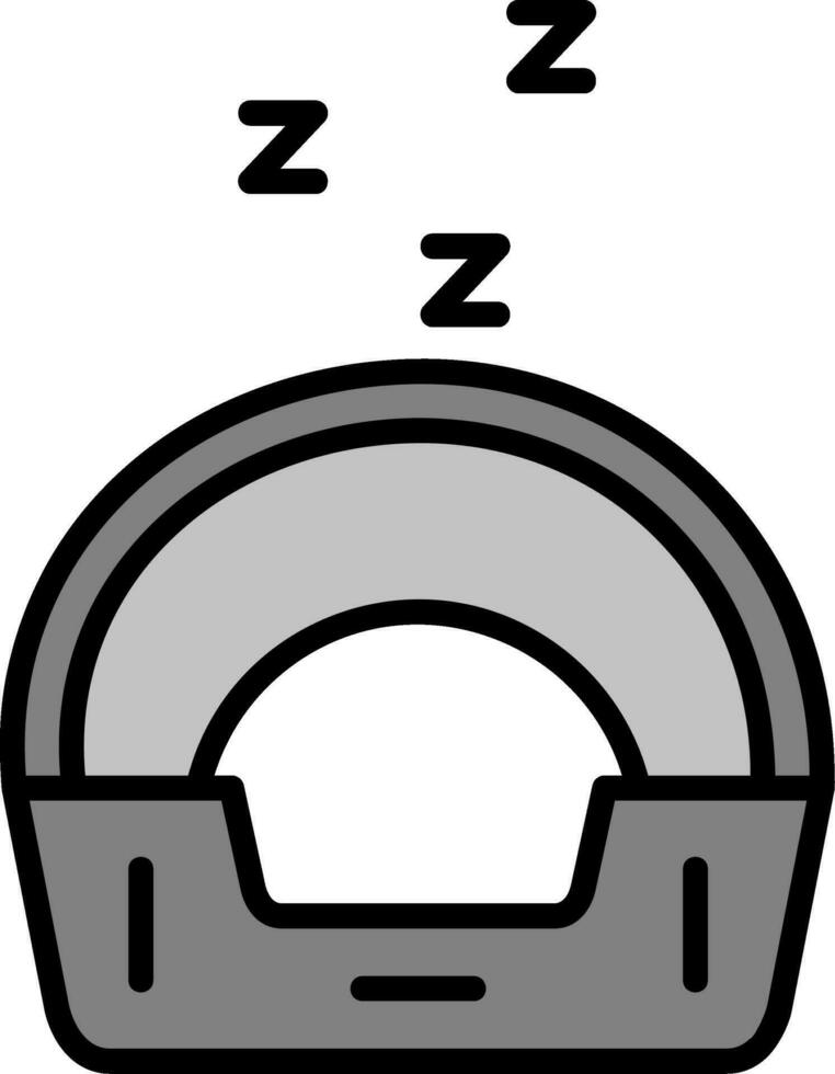 Haustier Bett Vektor Symbol