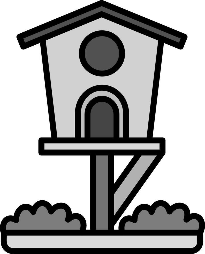 Vogel Haus Vektor Symbol