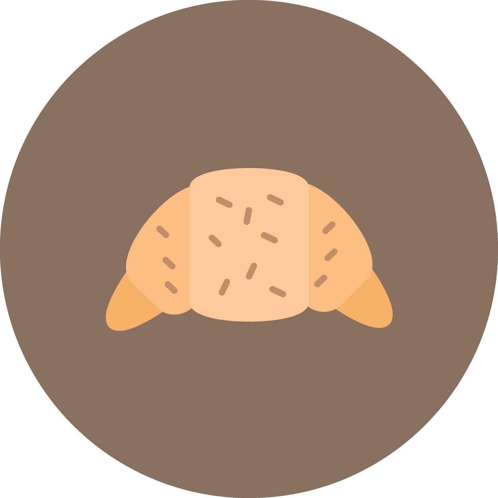 Croissant-Vektorikone vektor