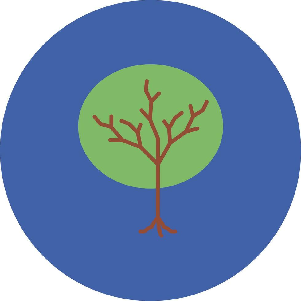 Baum Kofferraum Vektor Symbol