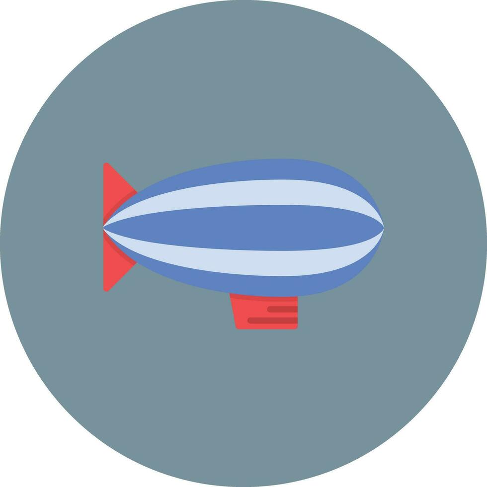 Zeppelin-Vektorsymbol vektor