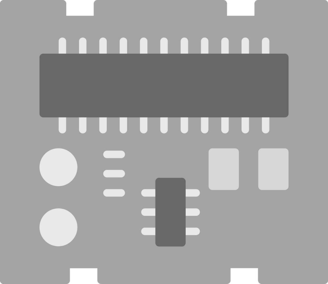 pcb styrelse vektor ikon