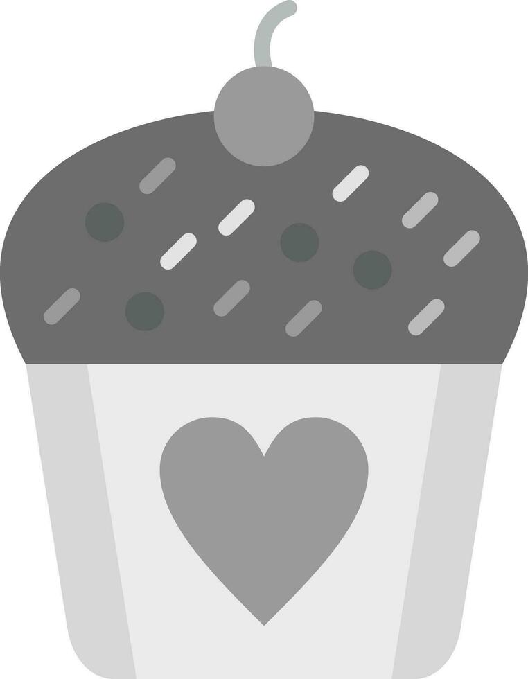 bröllop muffin vektor ikon