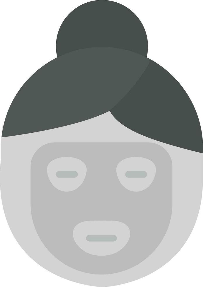 ansiktsbehandling mask vektor ikon