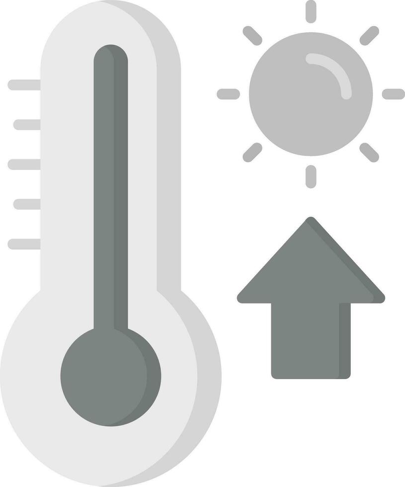 Thermometer-Vektor-Symbol vektor