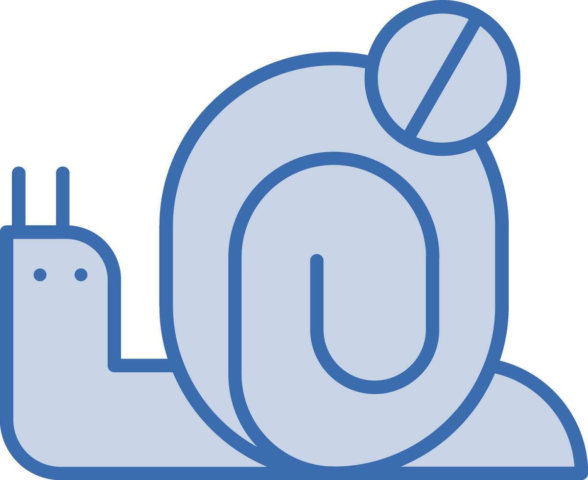 Schnecke Steuerung Vektor Symbol