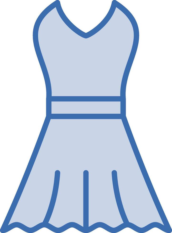 klänning vektor ikon