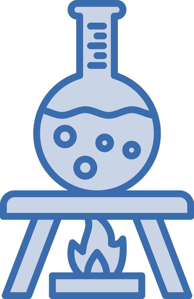 Verbrennung chemisch Vektor Symbol