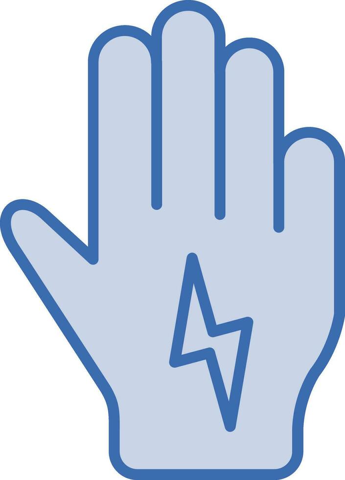 verdrahtet Handschuhe Vektor Symbol