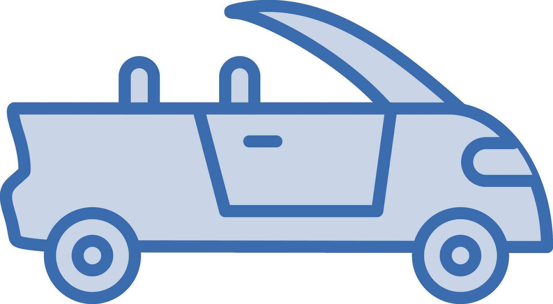 Cabrio Auto Vektor Symbol