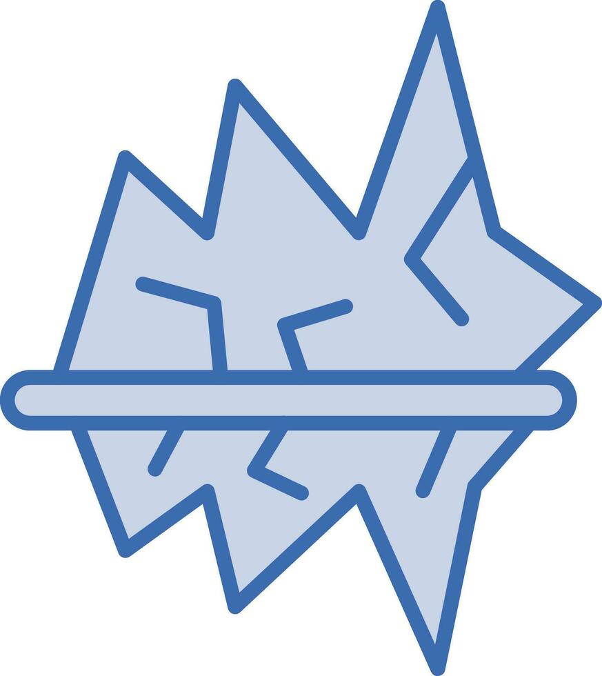 Eisberg-Vektor-Symbol vektor