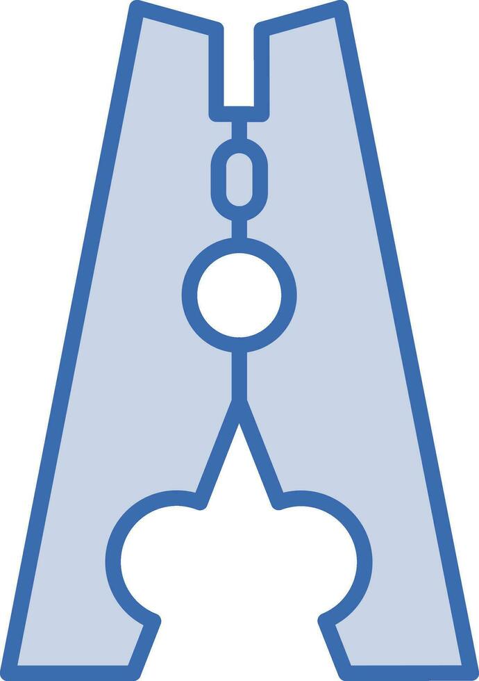 Kleider Stift Vektor Symbol