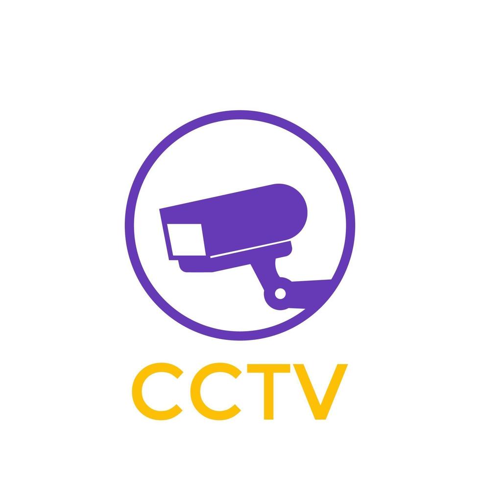 CCTV-Kamera-Symbol vektor