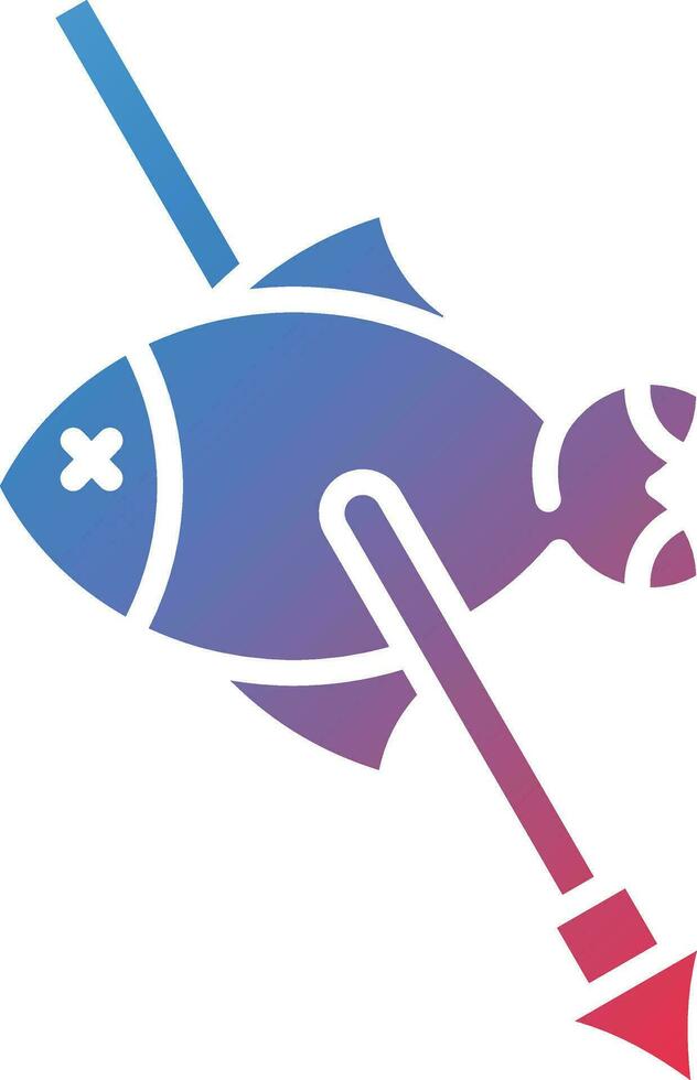 Speerfischen Vektor Symbol