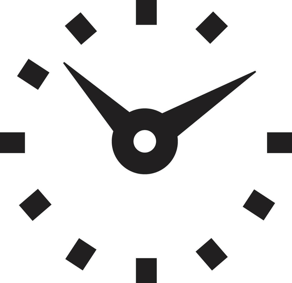 Zeit und Uhr Symbole Design im Wohnung. isoliert auf transparent Hintergrund horizontal von analog Alarm .Kreis Uhren Zeichen Symbol. verwenden Zeit Management, Countdown Timer Speeder Vektor zum Apps, Webseite