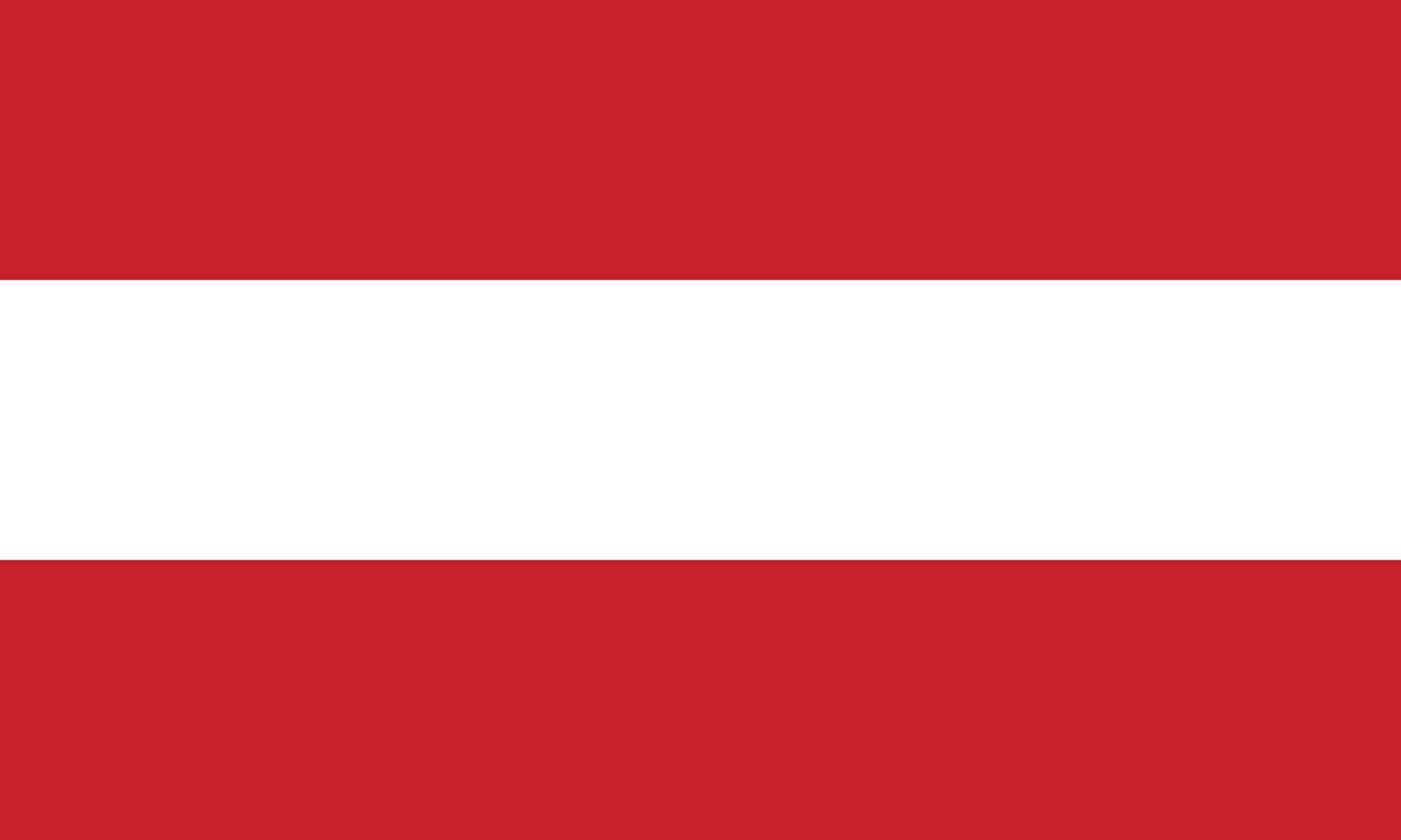 eben Illustration von Österreich Flagge. Österreich Flagge Design. vektor