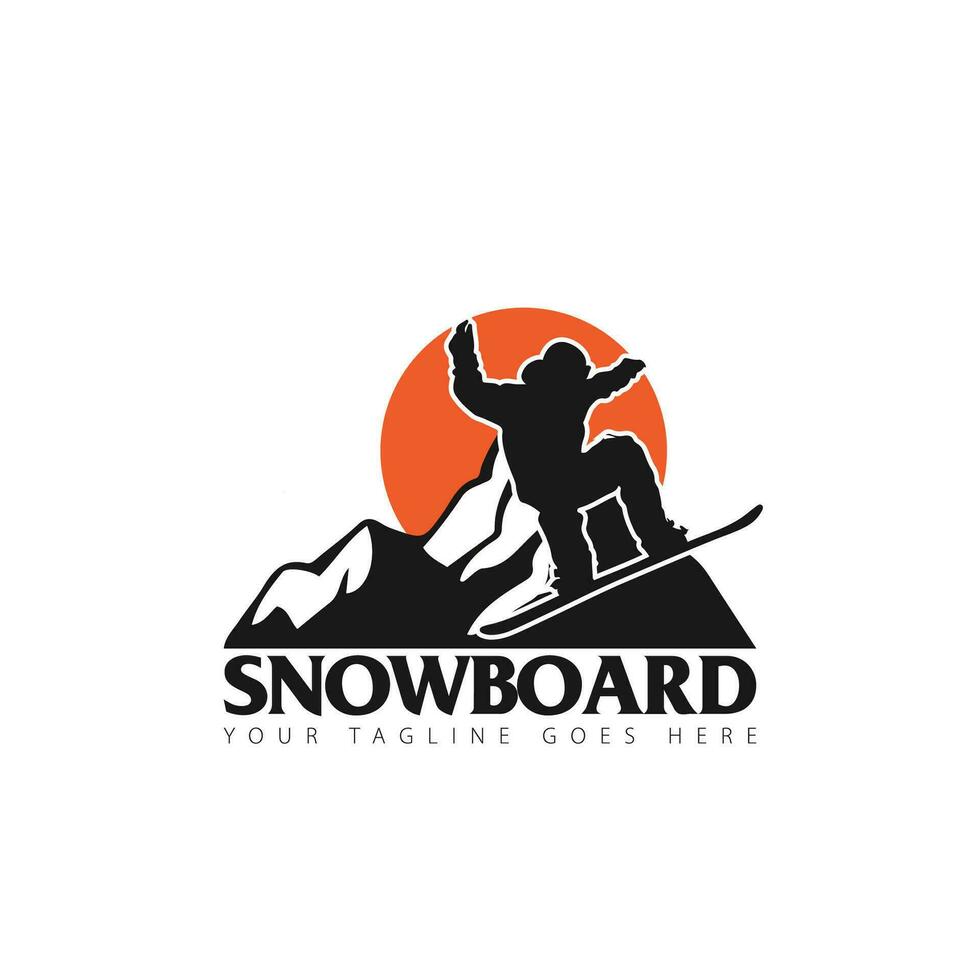 Snowboard Logo Vektor