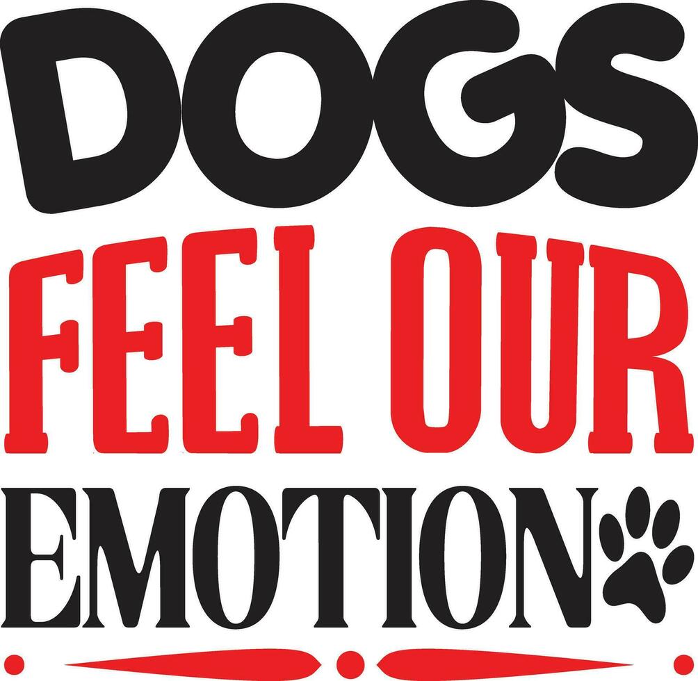 hundar känna vår känsla vektor