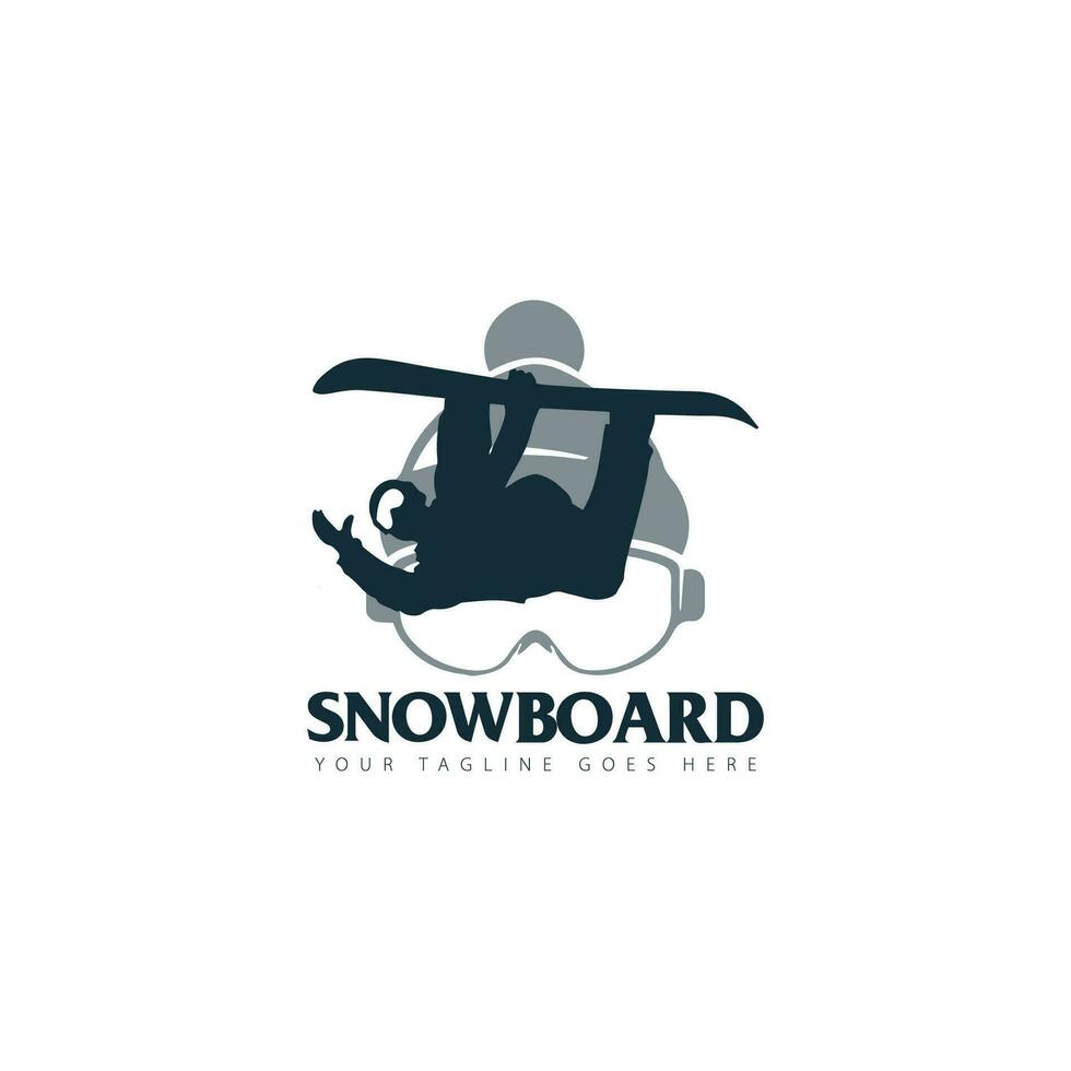 Snowboard Logo Vektor