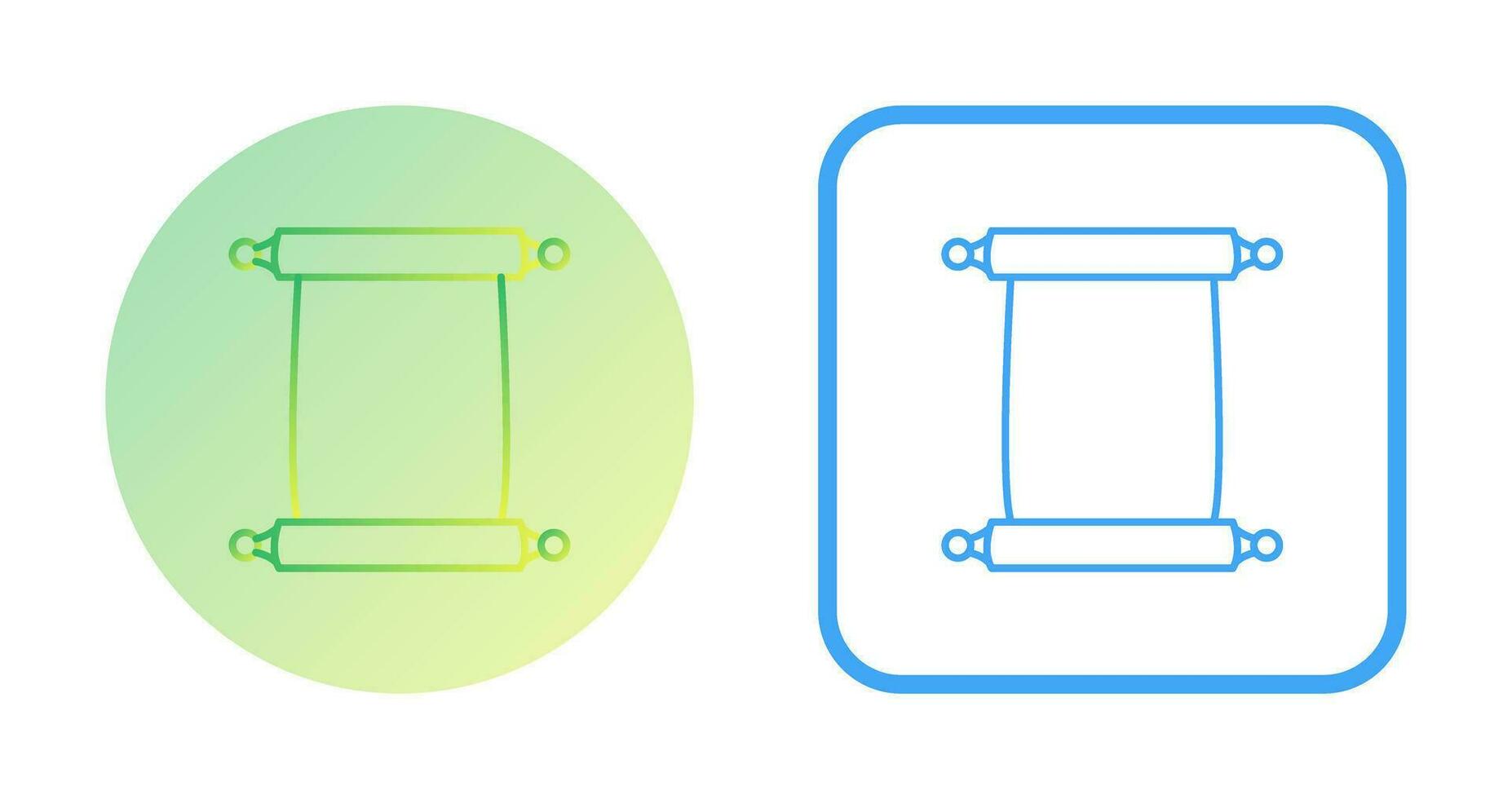 Rolle des Papiervektorsymbols vektor