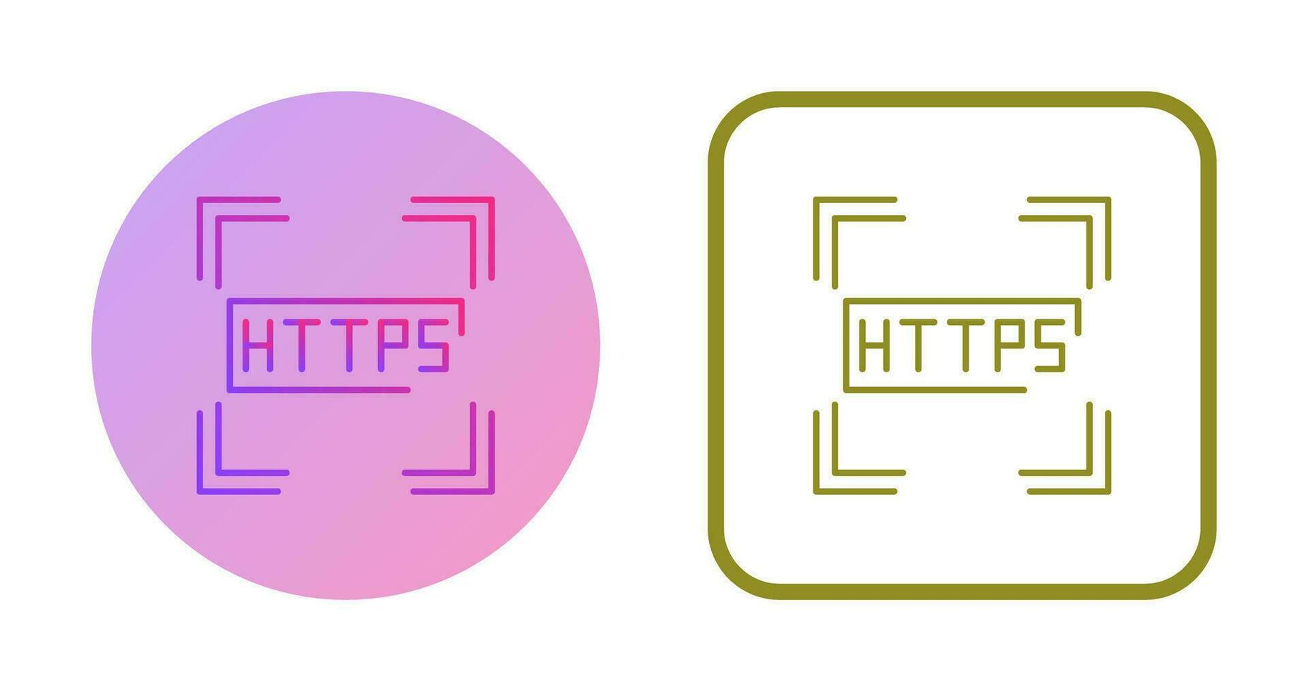 https-Vektorsymbol vektor