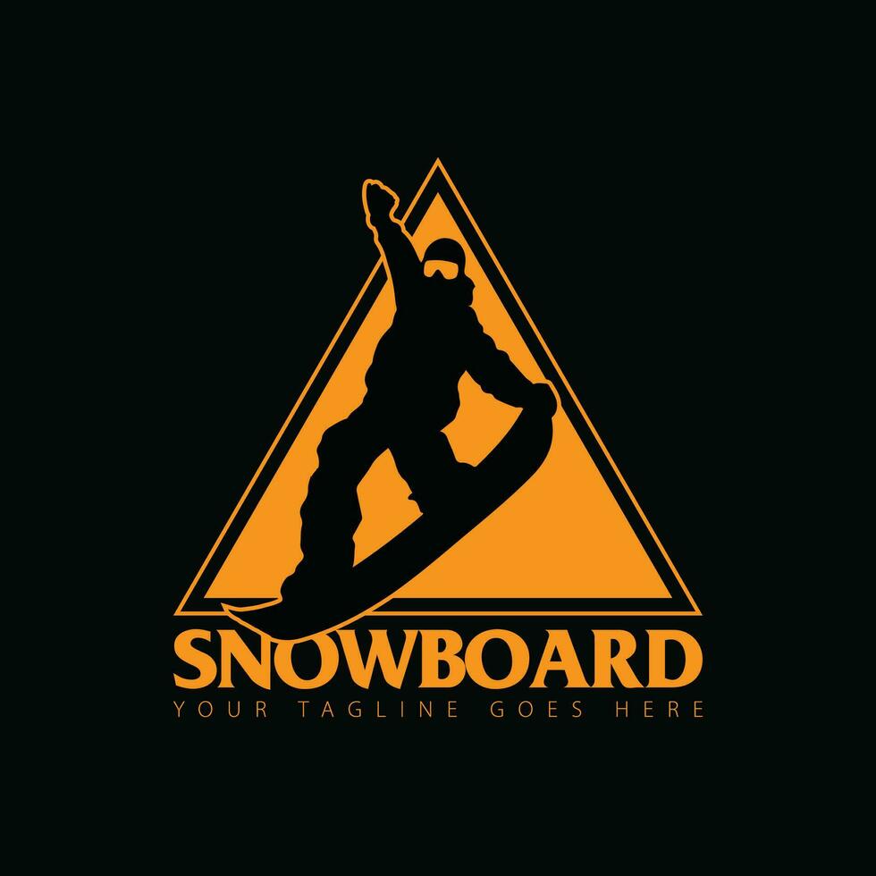 Snowboard Logo Vektor