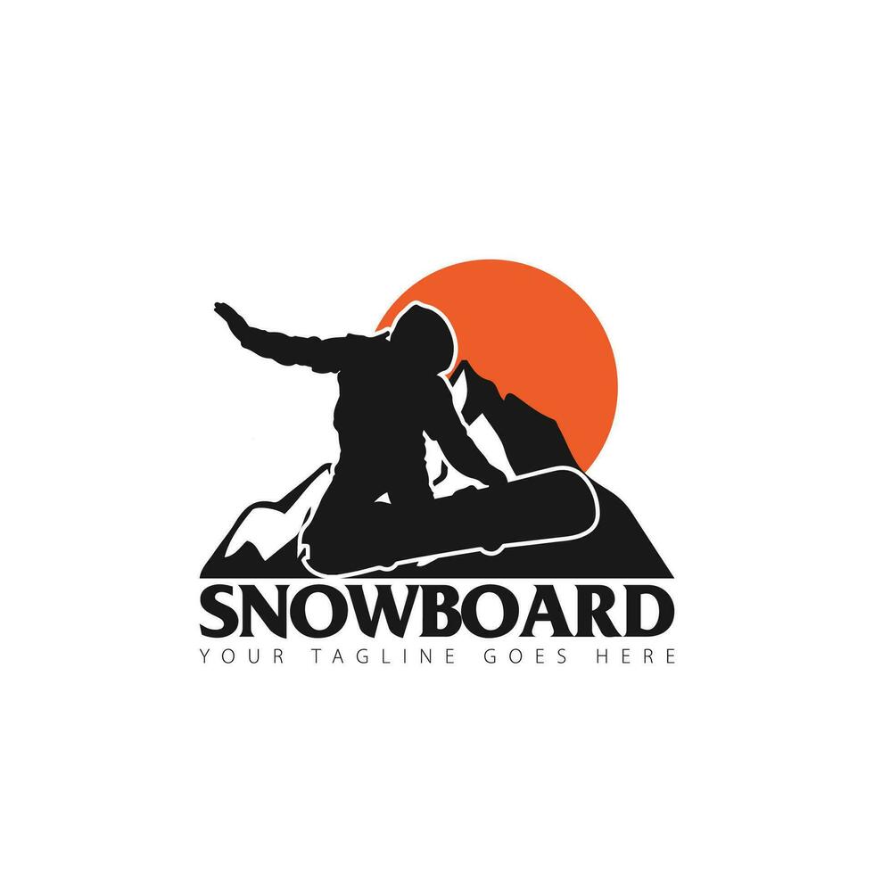 Snowboard Logo Vektor