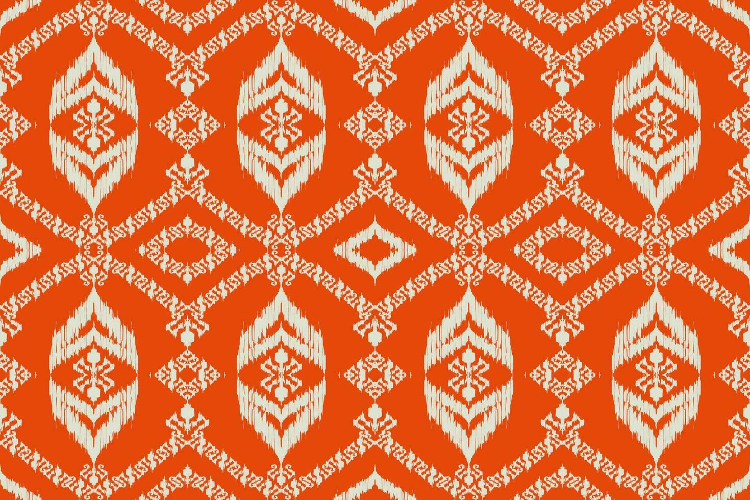 Ikat Paisley Stickerei auf das Stoff im Indonesien, Indien und asiatisch Länder.geometrisch ethnisch orientalisch nahtlos Muster.aztekisch Stil. illustration.design zum Textur, Stoff, Kleidung, Verpackung, Teppich. vektor