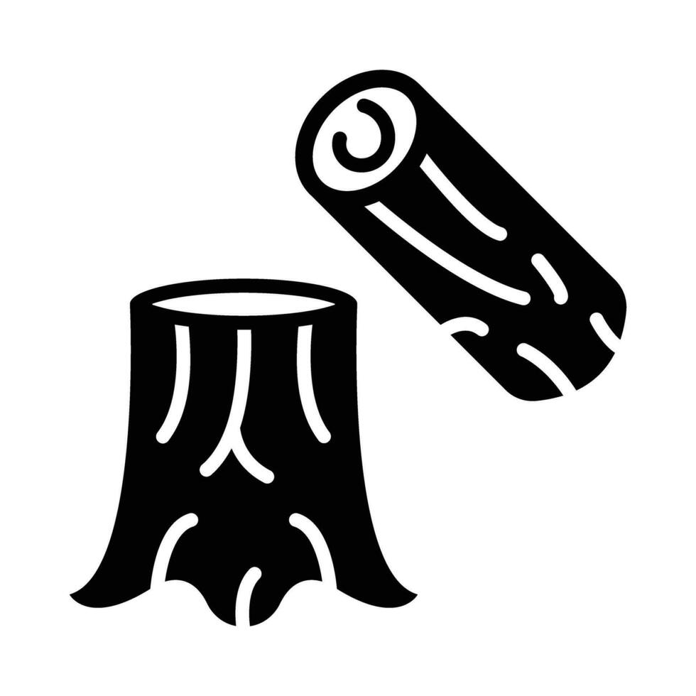 Holz Vektor Glyphe Symbol zum persönlich und kommerziell verwenden.