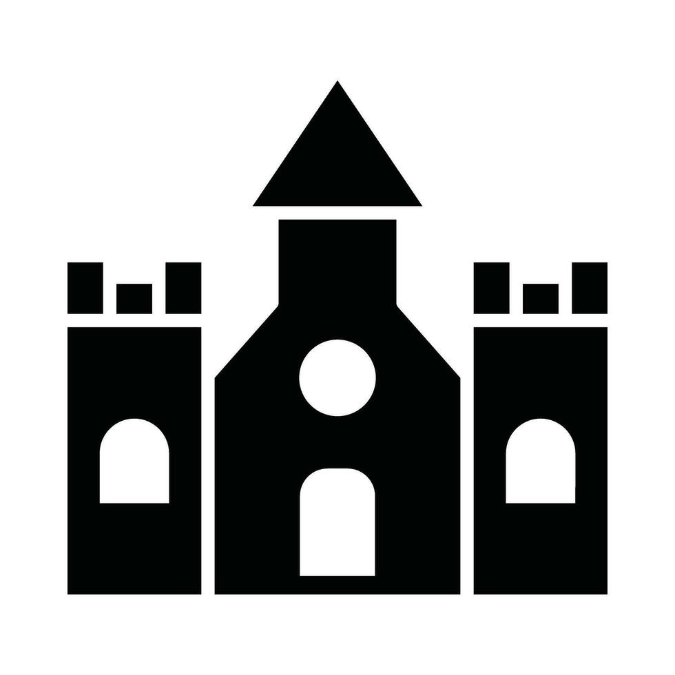 Schloss Vektor Glyphe Symbol zum persönlich und kommerziell verwenden.