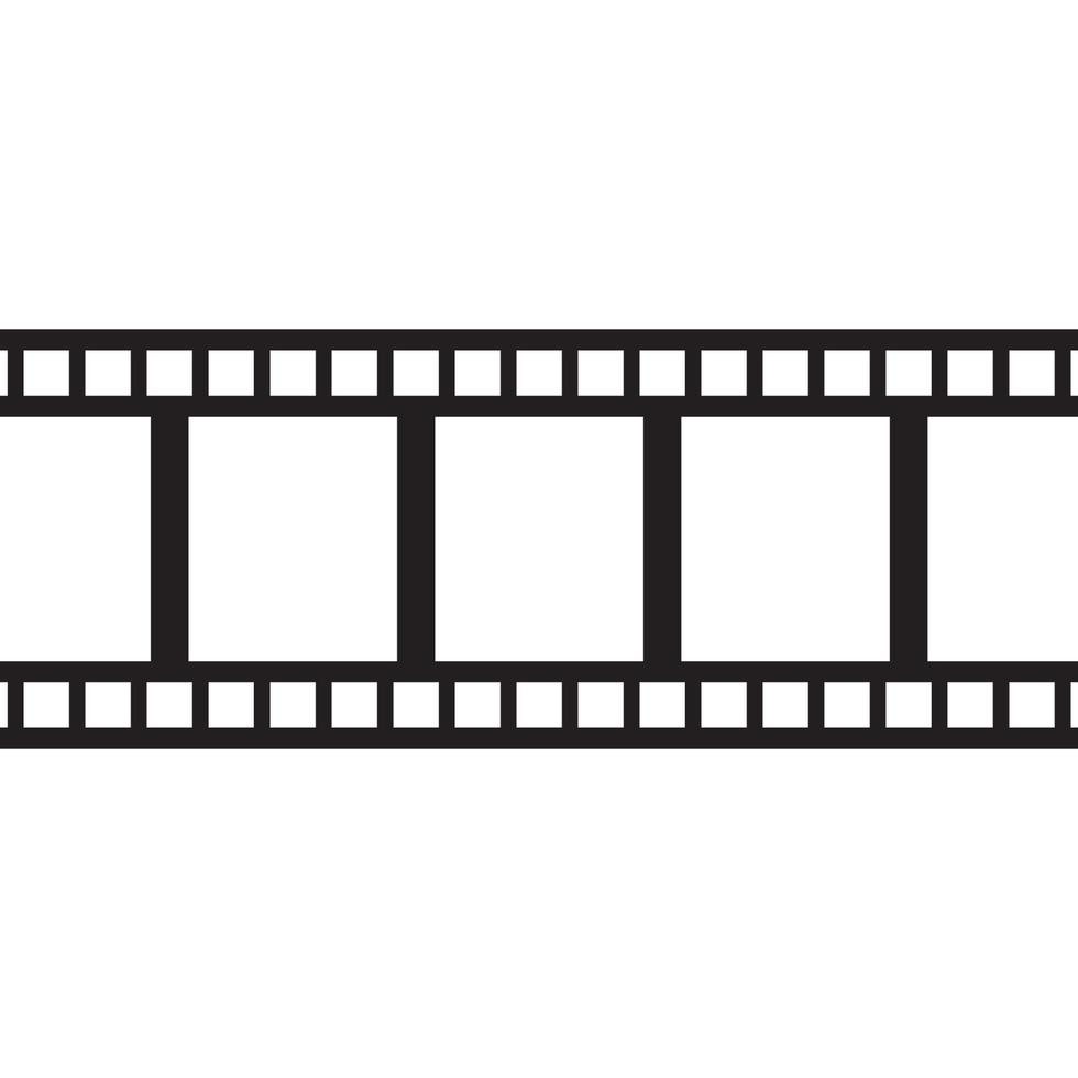 Filmstreifen Symbol Vektor Vorlage