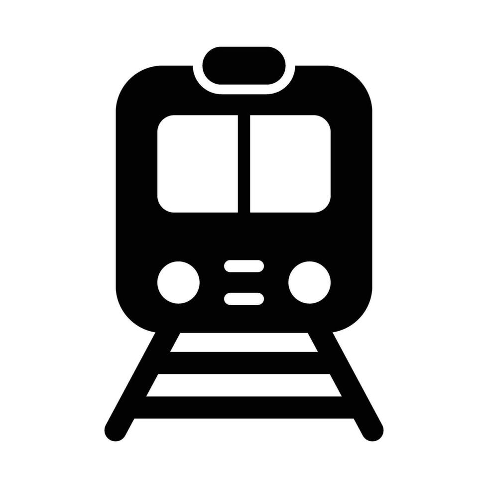 Metro Vektor Glyphe Symbol zum persönlich und kommerziell verwenden.