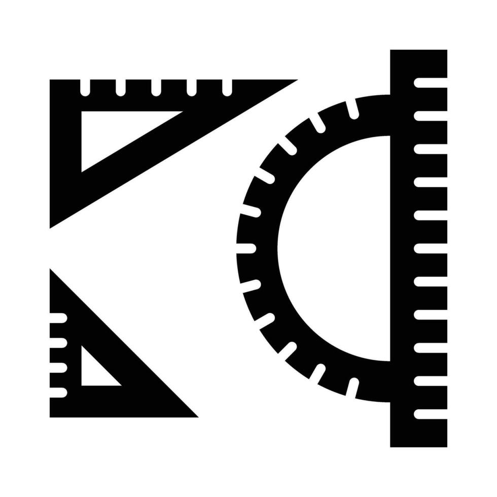 Geometrie Vektor Glyphe Symbol zum persönlich und kommerziell verwenden.